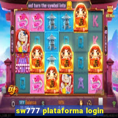 sw777 plataforma login